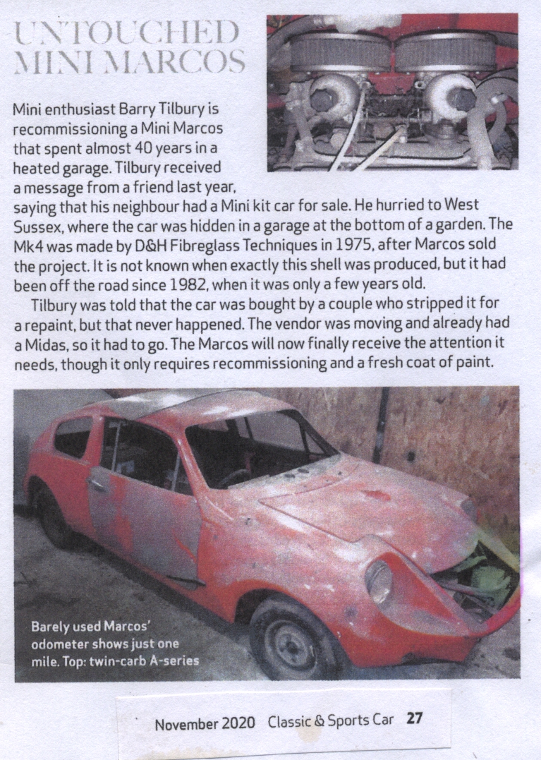 Baz&rsquo;s Mini Marcos